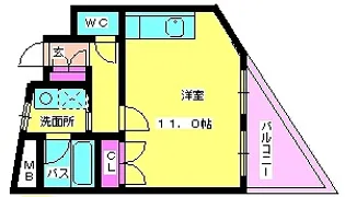 大光ビル【5階】の間取り