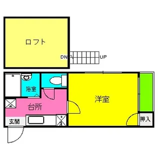 フレンドリー井尻【202号室】の間取り
