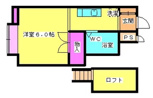 パンシオン・ヴィラC【204号室】の間取り
