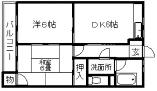 伯玄ビル【3階】の間取り
