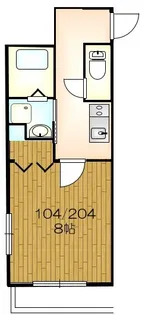 Soleil levent(ソレイユ ルバン)【2階】の間取り