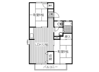 エル松永【201号室】の間取り