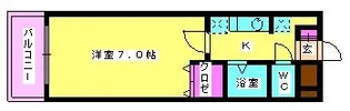 ドウェール【507号室】の間取り