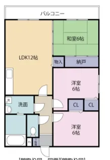 大産空港南ビル【401号室】の間取り