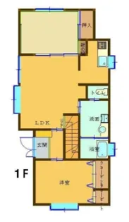 福岡県福岡市博多区板付7丁目【一戸建】の間取り