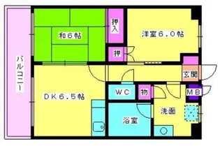 大光ビル【403号室】の間取り