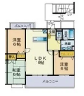 ファミール春日【103号室】の間取り