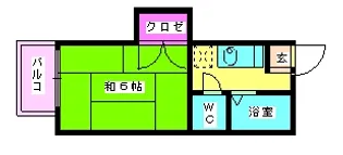ピア・プラシーボ【203号室】の間取り