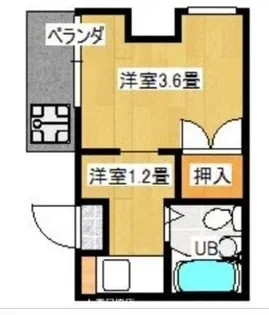 サンドミール春日【501号室】の間取り