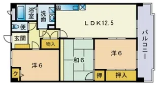 フォーレストパーク【403号室】の間取り