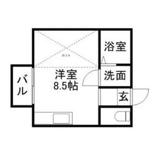 セントポーリアⅡ【2階】の間取り