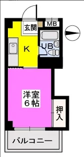 アルコプラザ【306号室】の間取り