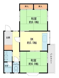 ブルーロード【2階】の間取り