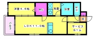 カケルプラス【5階】の間取り