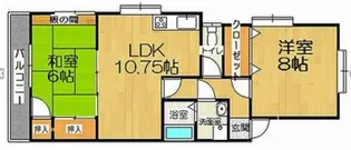 サンライズ春日【103号室】の間取り