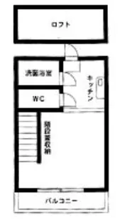 ハーベスト博多南【102号室】の間取り