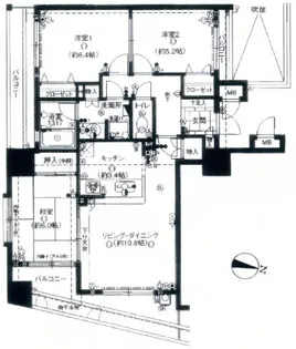 アプローズ南福岡駅東【11階】の間取り