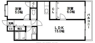 島田第2ビル【505号室】の間取り