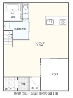 福岡県福岡市博多区諸岡4丁目【一戸建】の間取り