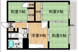 リヴェール24【402号室】の間取り