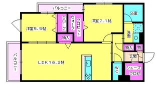 穂の風ハウス【1階】の間取り