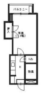 ライフネスト楓【202号室】の間取り
