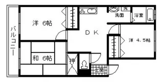 プランドールS【3階】の間取り
