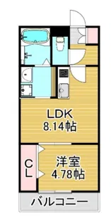 PHOENIX春日フォレストシティ【2階】の間取り