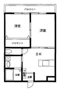 ペイストプレジア【4階】の間取り