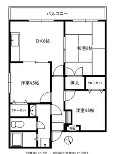 インペリアル老司【203号室】の間取り