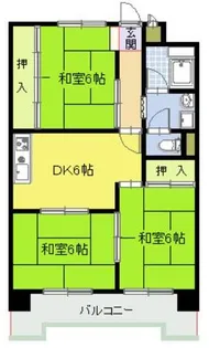 的場藤ビル【405号室】の間取り