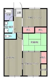 ダイチョウビル【402号室】の間取り