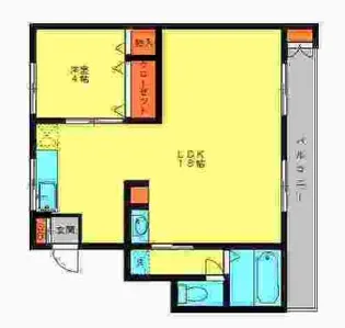 天野ビル【3階】の間取り