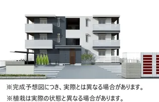 ラコルト板付【2階】の外観