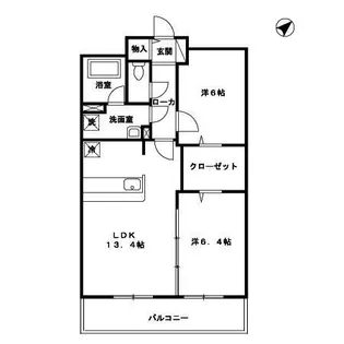 アルカンシェル【3階】の間取り
