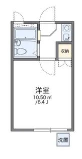 クレイノウィステリア【2階】の間取り
