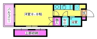 エスポアール東雲弐番館【4階】の間取り
