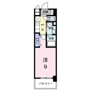 プレシャス ベース【5階】の間取り