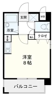 Fortuna【203号室】の間取り