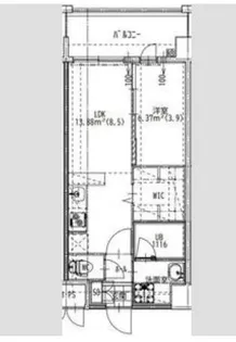 Quintet Minami Fukuoka【4階】の間取り