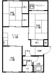 藤ビル 【401号室】の間取り