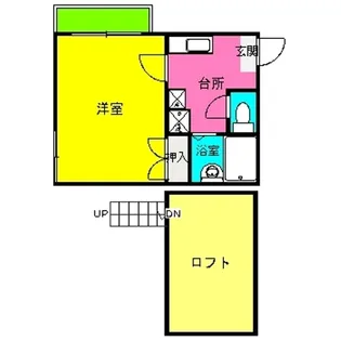 福岡県福岡市博多区博多駅南5丁目【アパート】の間取り