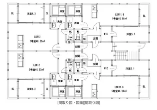 日の出パラシオ【303号室】の間取り