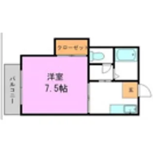 セフィラ須玖【2階】の間取り