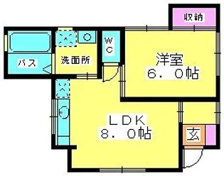 福岡県大野城市雑餉隈町3丁目【一戸建】の間取り