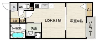 DreamStage井尻Nouveau【1階】の間取り