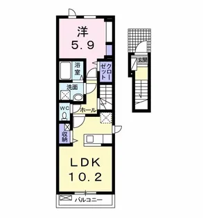 グランド ソレイユ【2階】の間取り