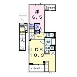 グランスイート横手南【2階】の間取り