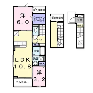 グランスイート横手南【3階】の間取り