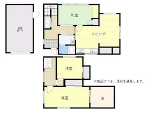 福岡県福岡市南区花畑3丁目【一戸建】の間取り